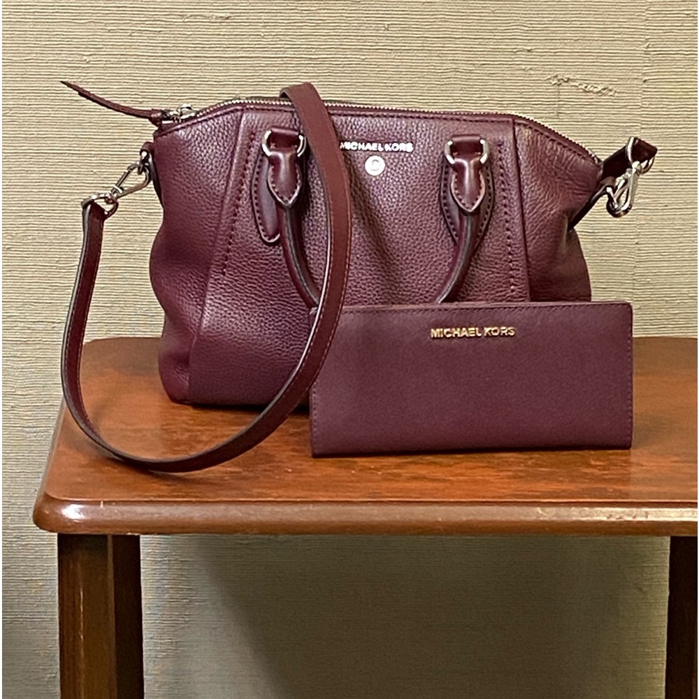 Michael Kors Purse with Matching Wallet